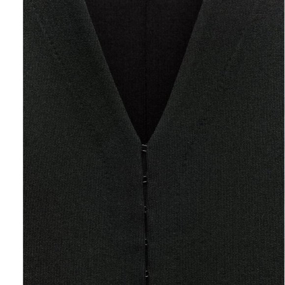 ZARA BLACK METAL CLOUSER TAILORED KNIT CARDIGAN - Picture 5 of 6